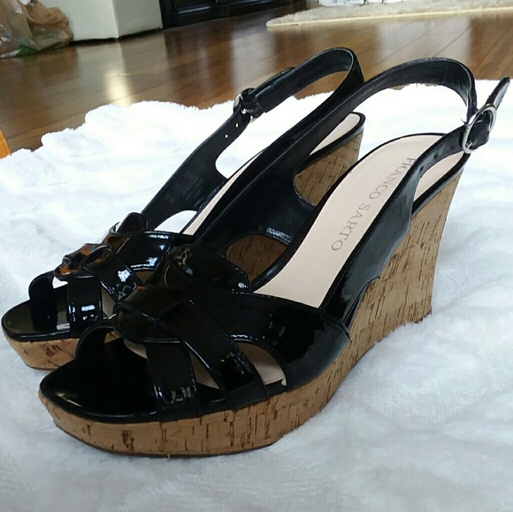 Franco Sarto Shoes - Franco Sarto cork wedge sandals